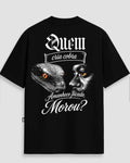 Camiseta Black Nine - Quem cria Cobra Amanhece Picado