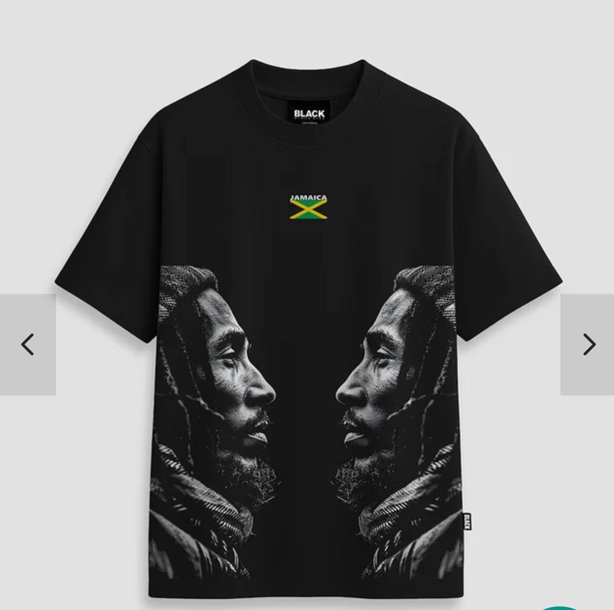 Camiseta Black Nine - Jamaica