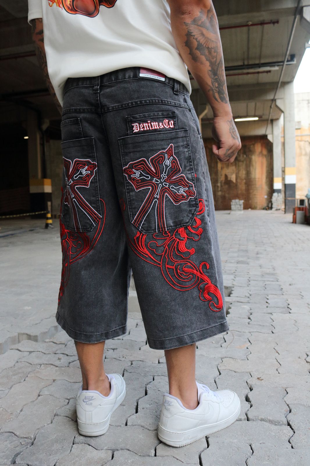 Bermuda Jorts Baggy - Denim & Co