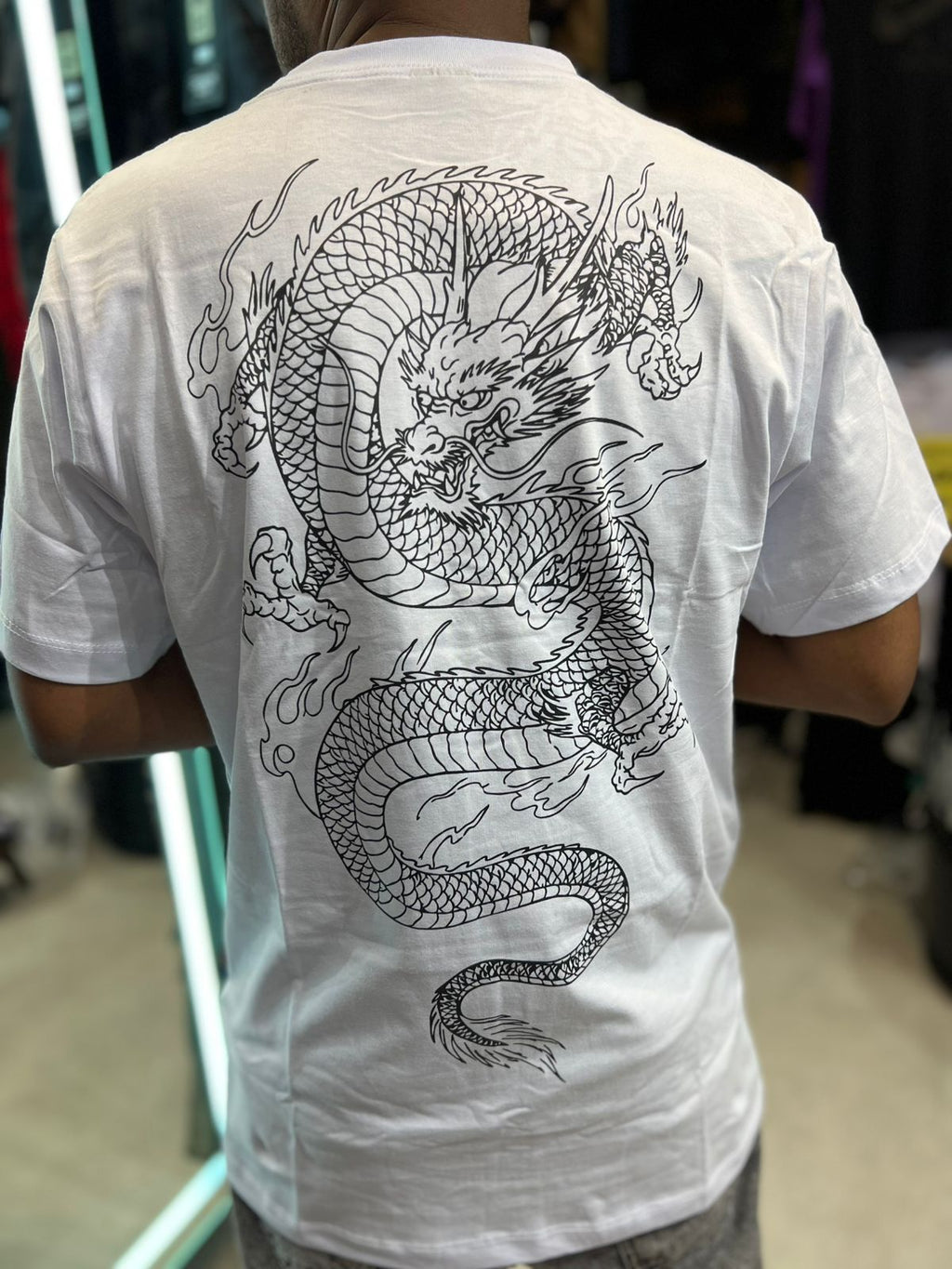 Camiseta Tripside Dragon- Branca