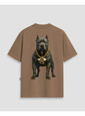 Camiseta Black Nine - PitBull Corrente Dourada
