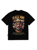 Camiseta Black - Floral de luxo