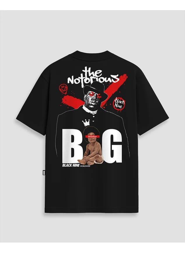 Camiseta Black Nine - The Notorions