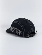 Boné 5 Five Panel Aba Curta Trip Side New Street CS - Preta - Aba Flexível
