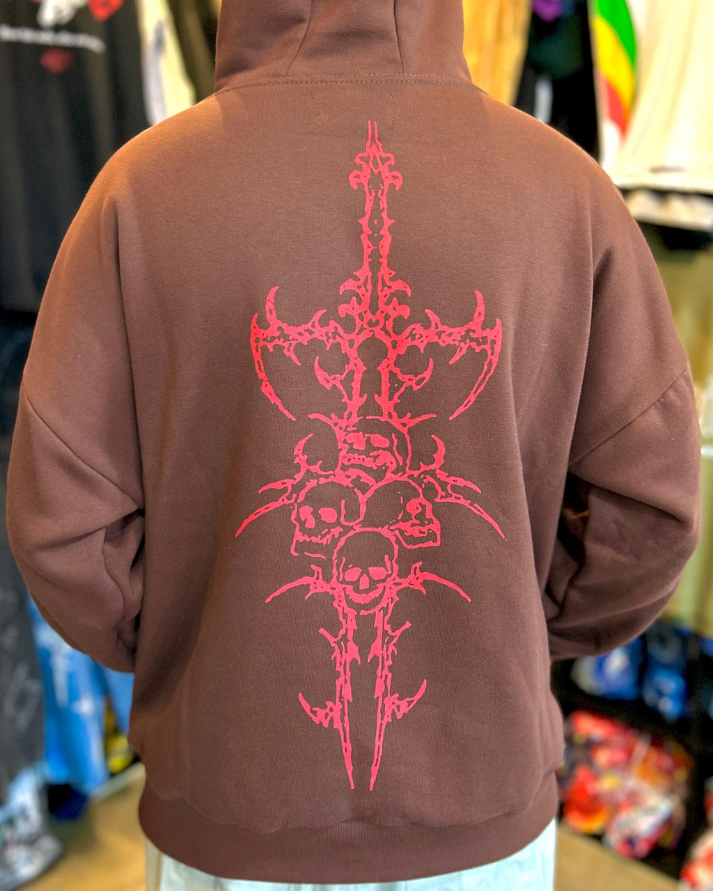 Moletom Trip Side Oversized “Skull”