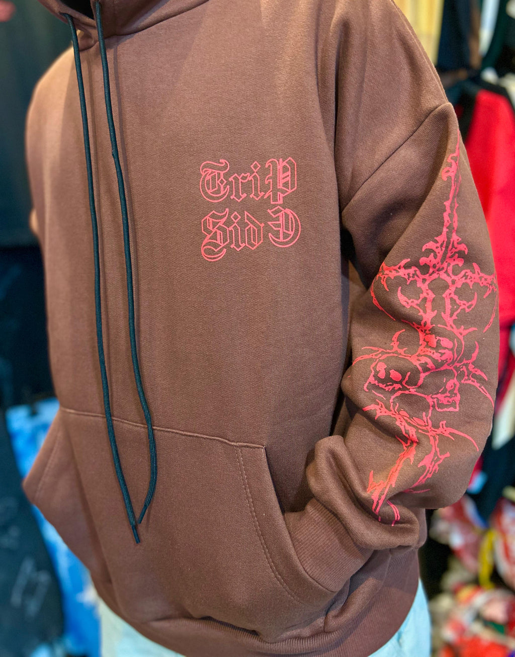 Moletom Trip Side Oversized “Skull”