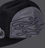 BONE TRIP SIDE PRETO CINZA BORDADO
