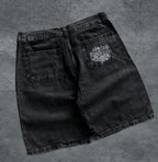 Bermuda Jorts Baggy Trip Side Recorte Symbols - Estonada