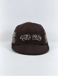 Boné 5 Five Panel Aba Curta Trip Side New Street CS - Marrom - Aba Flexível