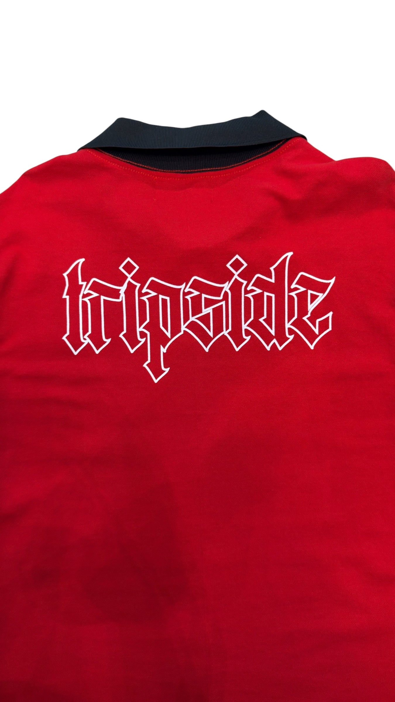 Camiseta Trip Side Polo “77”- Vermelha