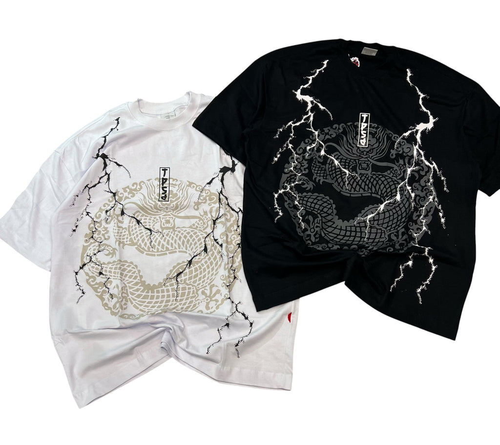Camiseta Oriental - Preta e Branco