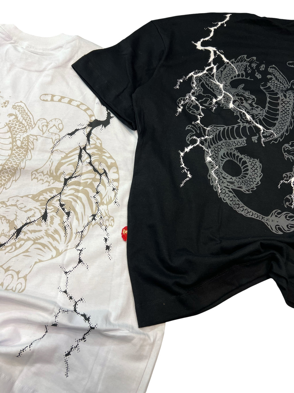 Camiseta Oriental - Preta e Branco