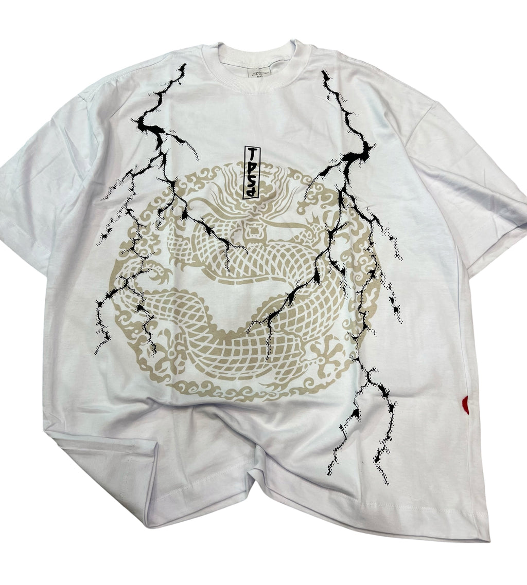 Camiseta Oriental - Preta e Branco