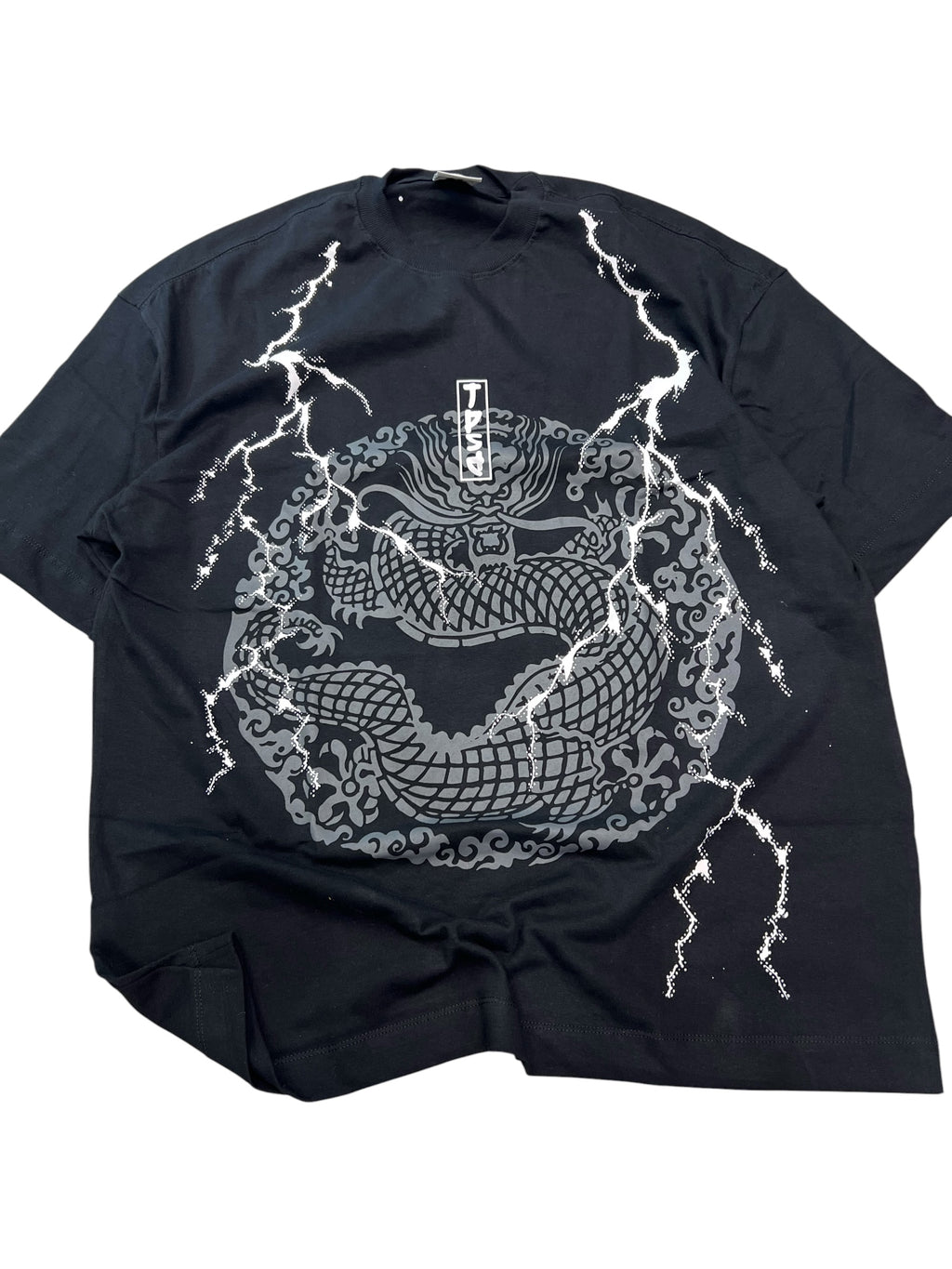 Camiseta Oriental - Preta e Branco