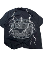 Camiseta Oriental - Preta e Branco