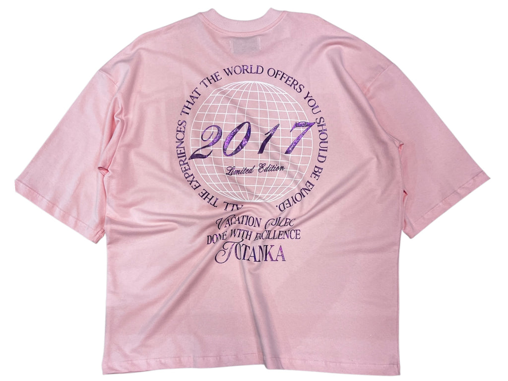 Camiseta Totanka Oversized - Rosa