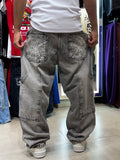 Calça Jeans Baggy Tripside Carpenter Dupla “Spider” - Estonada Clean