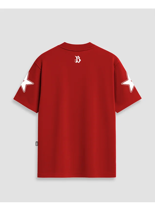 Camiseta Black Nike StreetWear Number 09 - Vermelha
