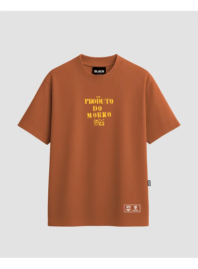 Camiseta Oficial Bezerra da Silva Produto do Morro - Ferrugem