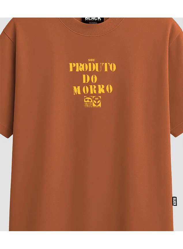 Camiseta Oficial Bezerra da Silva Produto do Morro - Ferrugem