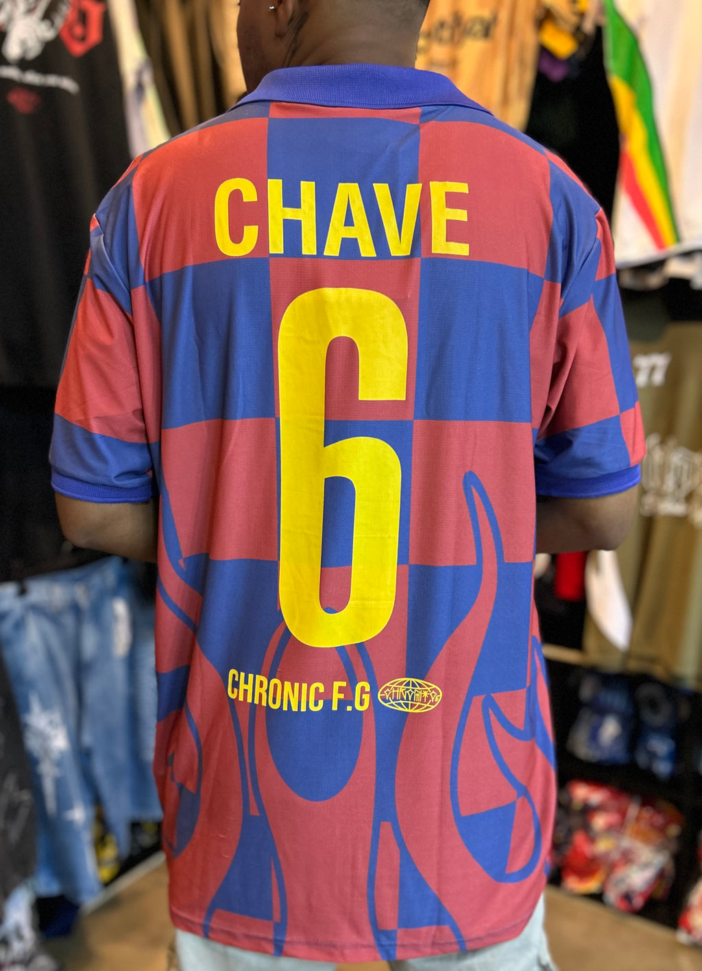 Camiseta Chronic Time Polo - Barça Vermelha