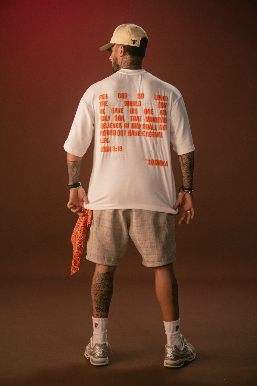 Camiseta Oversized Malhão Totanka John 3:16