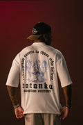 Camiseta Totanka Oversized Malhão 5 Redemption- Offwhite