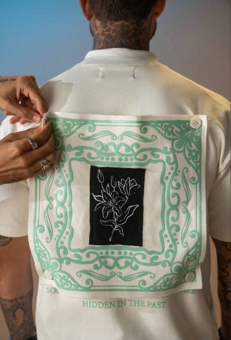 Camiseta Totanka Oversized Malhão 2 Past Secrets- Offwhite