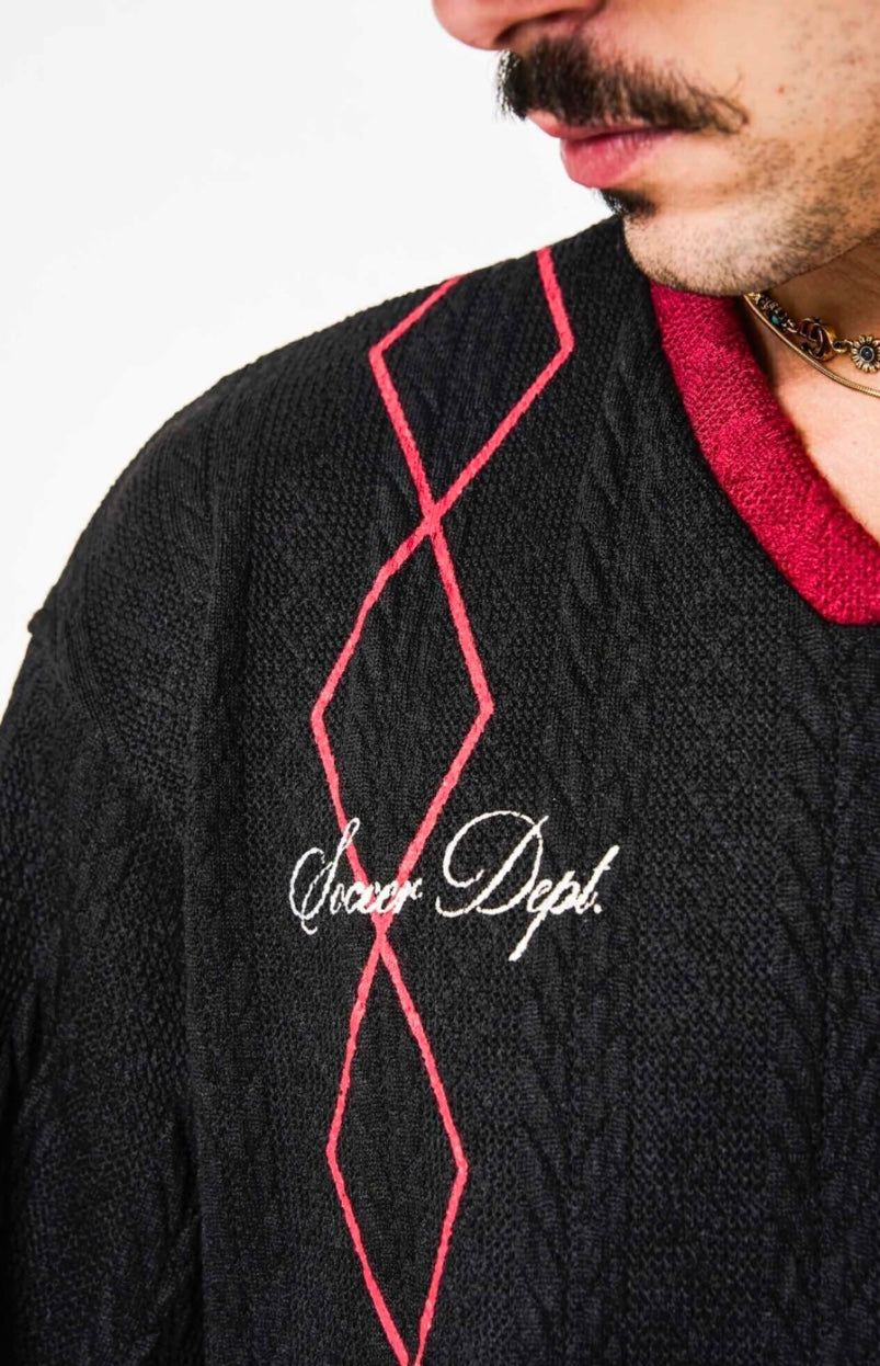 Camiseta Oversized 6 Haras- Preto