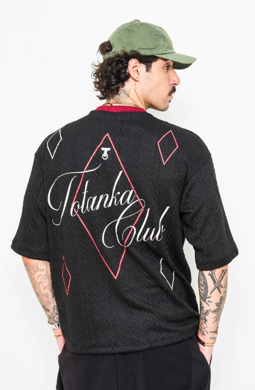 Camiseta Oversized 6 Haras- Preto