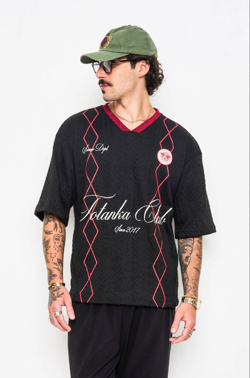 Camiseta Oversized 6 Haras- Preto