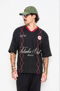 Camiseta Oversized 6 Haras- Preto