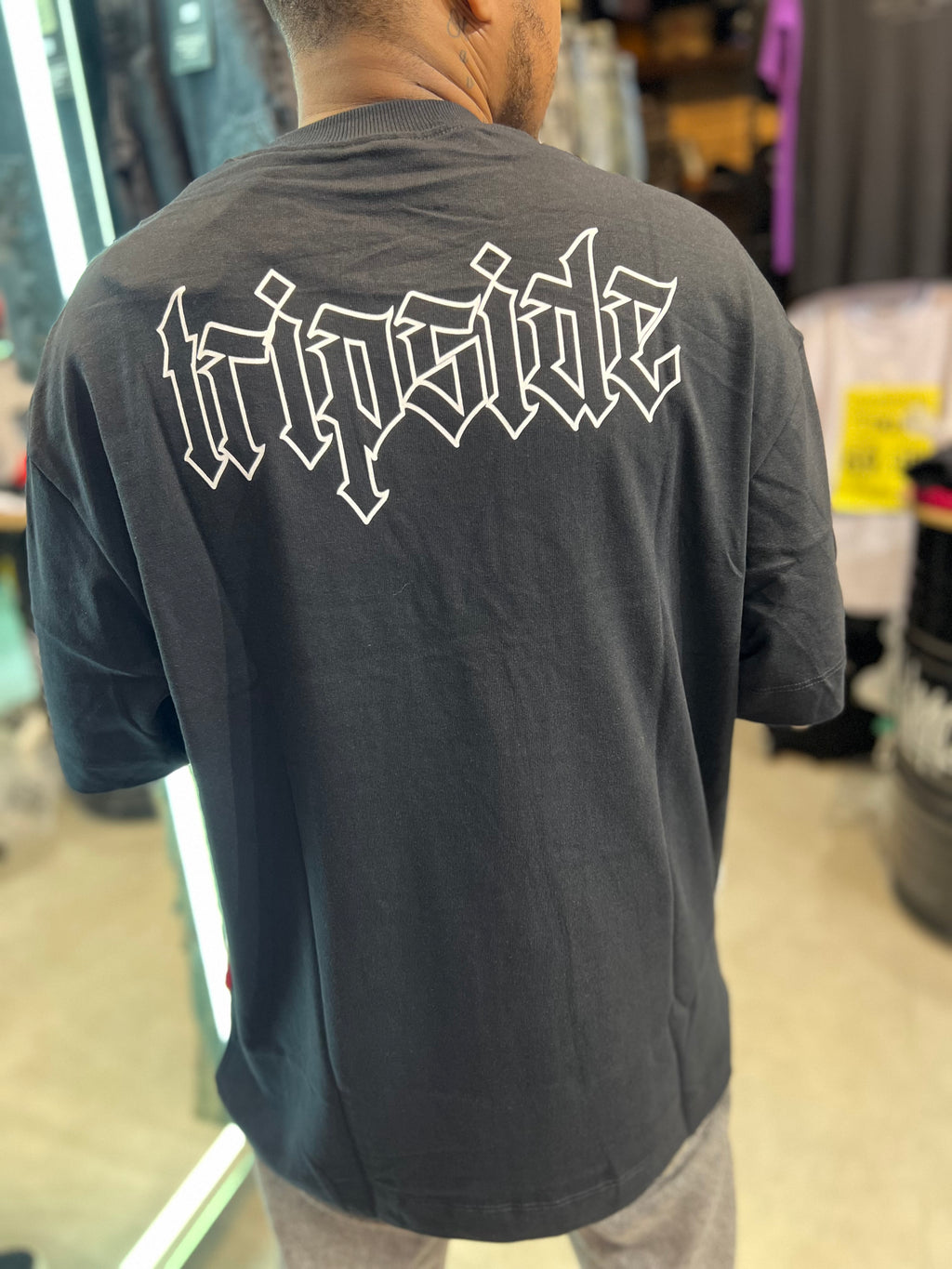 Camiseta Tripside “77” - Preta