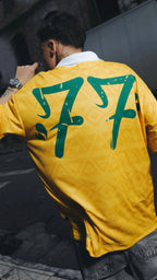 Camiseta Trip Side Polo Dry Fit World Cup “BRASIL”- Amarela