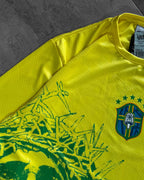 Camiseta Chronic Seleção Deus é Brasileiro - Amarelo