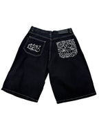 Bermuda Jorts Baggy TRIPSIDE Contraste Used Black