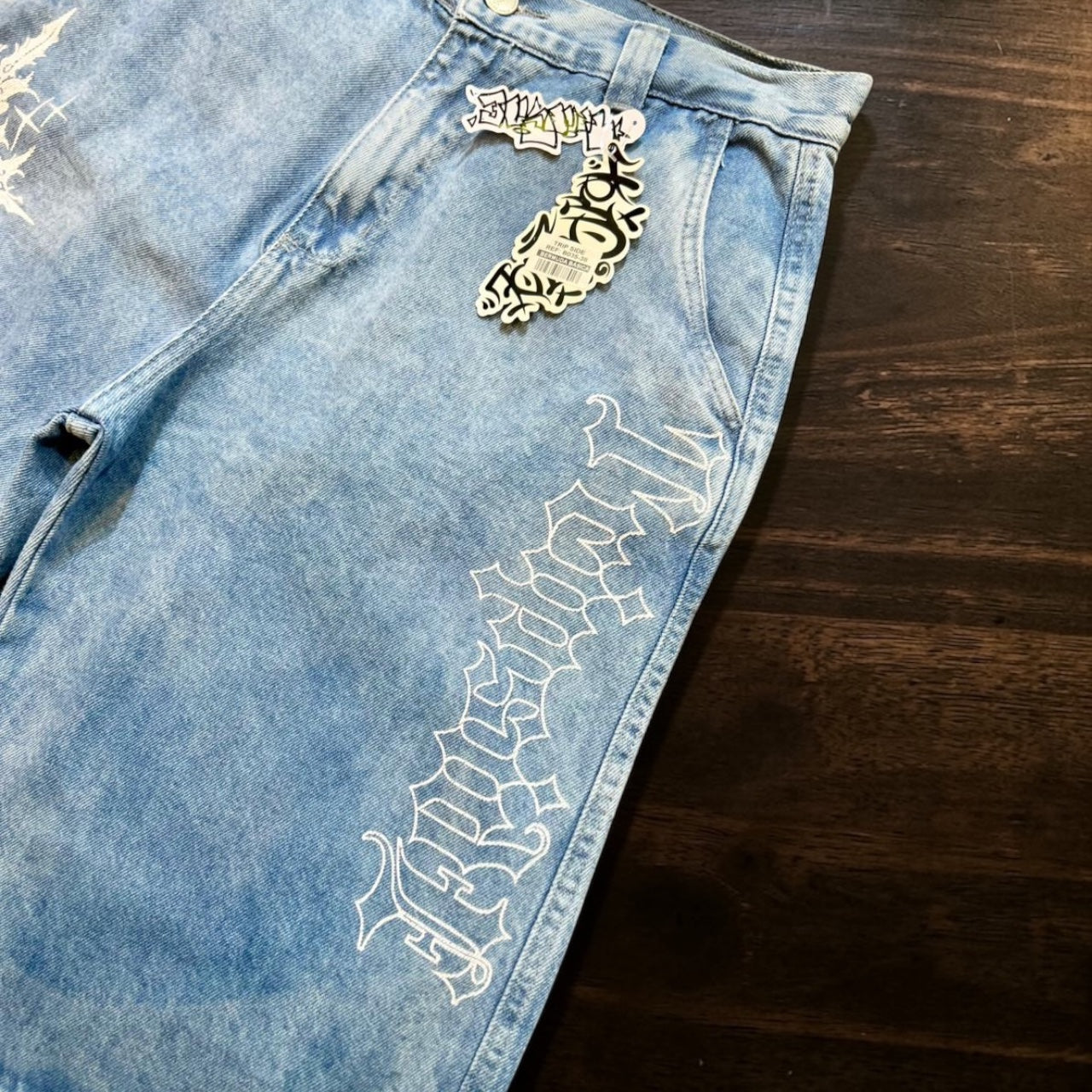 Bermuda Jorts Baggy TripSide Dagger- Azul Céu