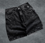 Bermuda Jorts Baggy Trip Side Recorte Symbols - Estonada