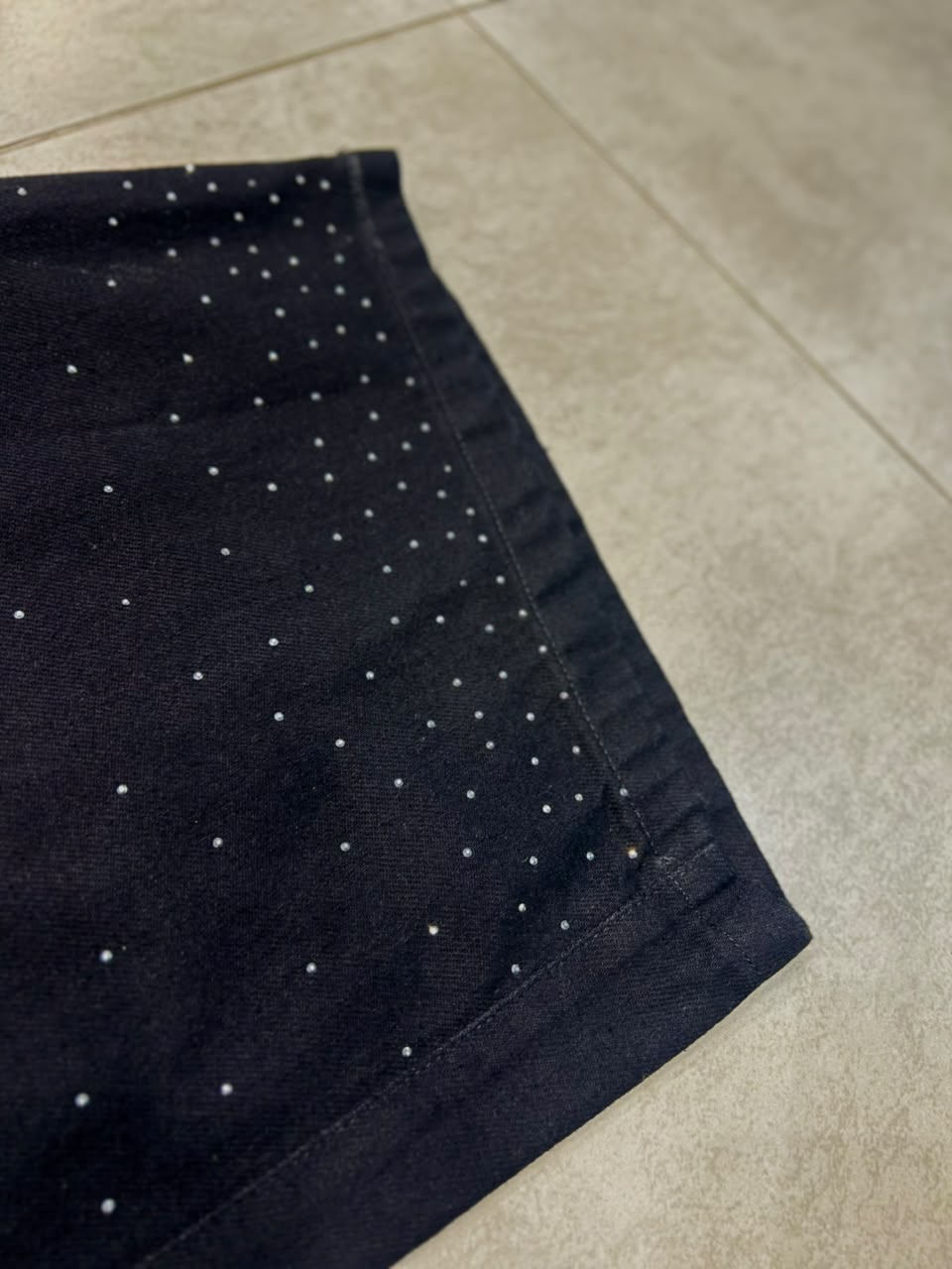 Bermuda Jeans Jhorts Baggy Cross Black