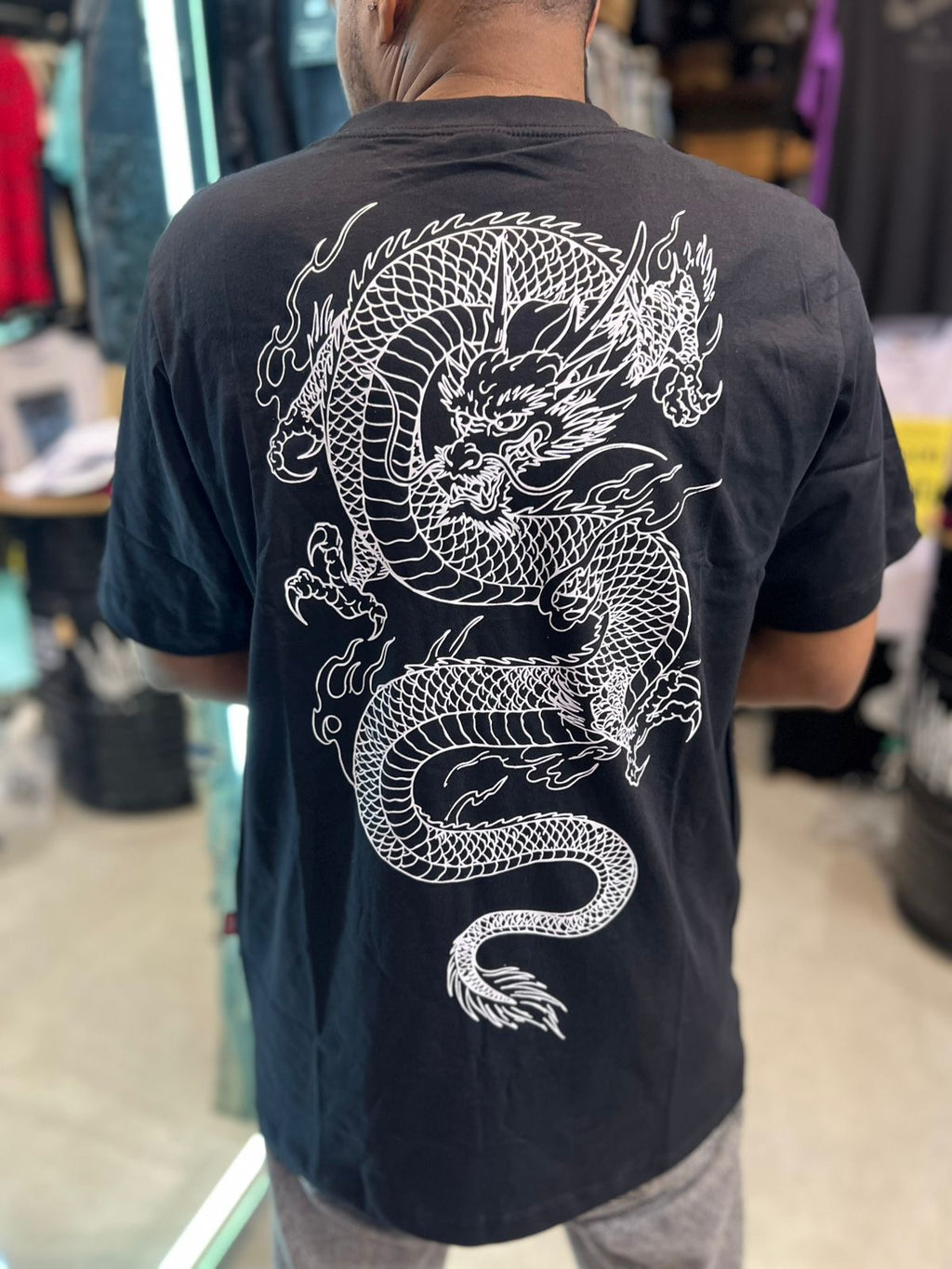 Camiseta Tripside Dragon- Preta