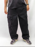 Calça Cargo Baggy Refen - Cinza Estonada