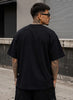Camiseta Oversized Streetwear Blessed Orai - Preta