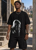 Camiseta Oversized Streetwear B9 Gold - Preta