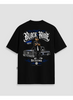 Camiseta Oversized Streetwear Lowrider Power - Preta