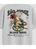 Camiseta Oversized Streetwear São Jorge - Branca