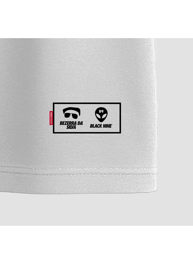 Camiseta Oversized Streetwear Oficial Bezerra Da Silva Lenda - Branca