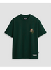 Camiseta Oversized Streetwear São Jorge - Verde Arruda Mar