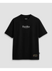 Camiseta Oversized Streetwear Tupac x Snoop Dogg - Preta