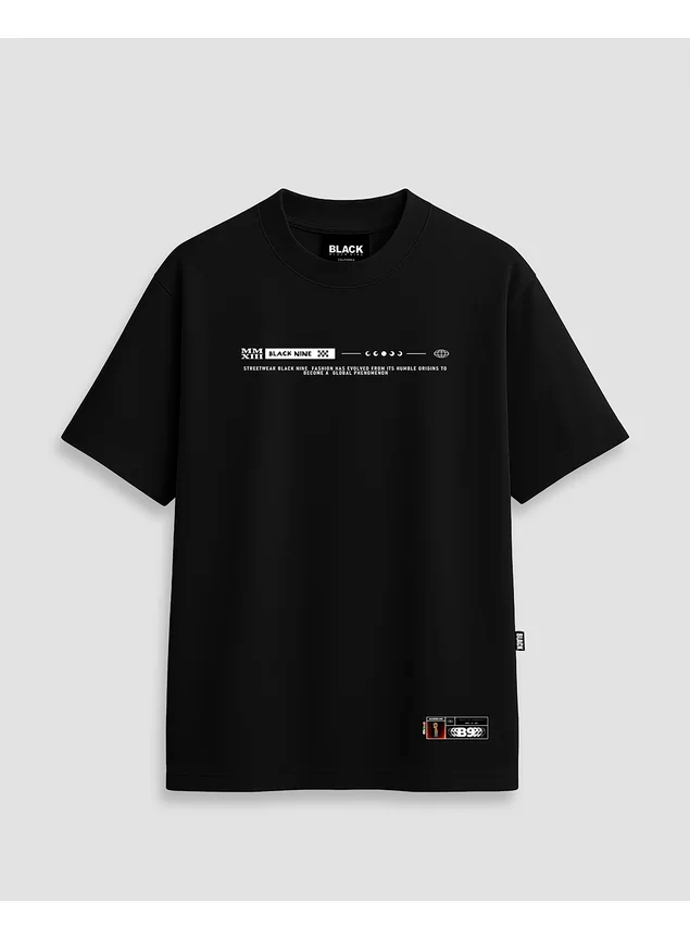 Camiseta Oversized Streetwear B9 Money Baby