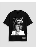Camiseta Oversized Streetwear Oficial Dicró Mesquita - Preta